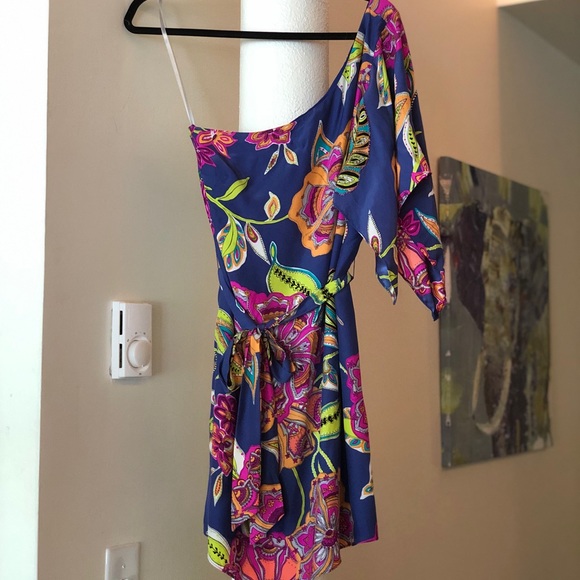 Alice and Trixie One Shoulder Floral Dress - Picture 4 of 5